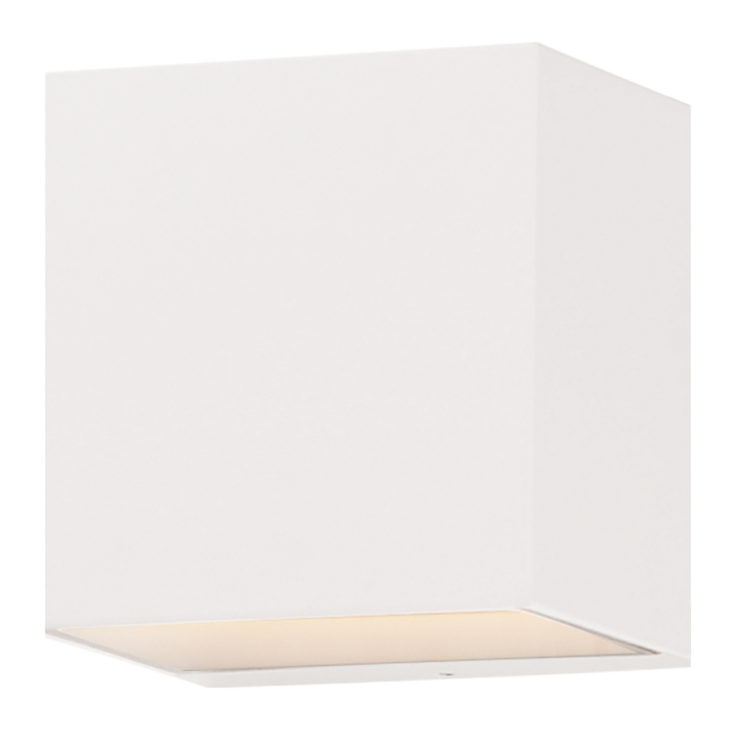 White LED Outdoor Wall Sconce from the Blok Collection