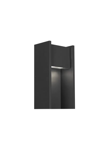 Zur 18" Outdoor Wall Light in Black