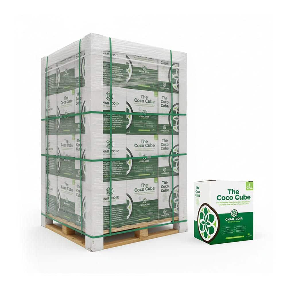 32-Count Coco Cube 1 gal. RHP Certified Compressed Coco Coir Soil Amendment Growing Medium (36-Case)