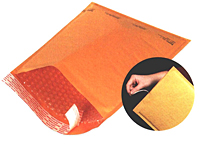 B852SSTT25PK 5 in. x 10 in.- 00 Kraft S-S Bubble Mailers with Tear Strip- 25 Pack