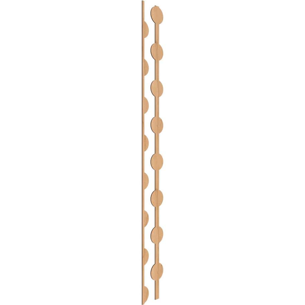 Bridgeport 94 in. H x 0.25 in. W Slatwall Panels in Maple 12-Pack