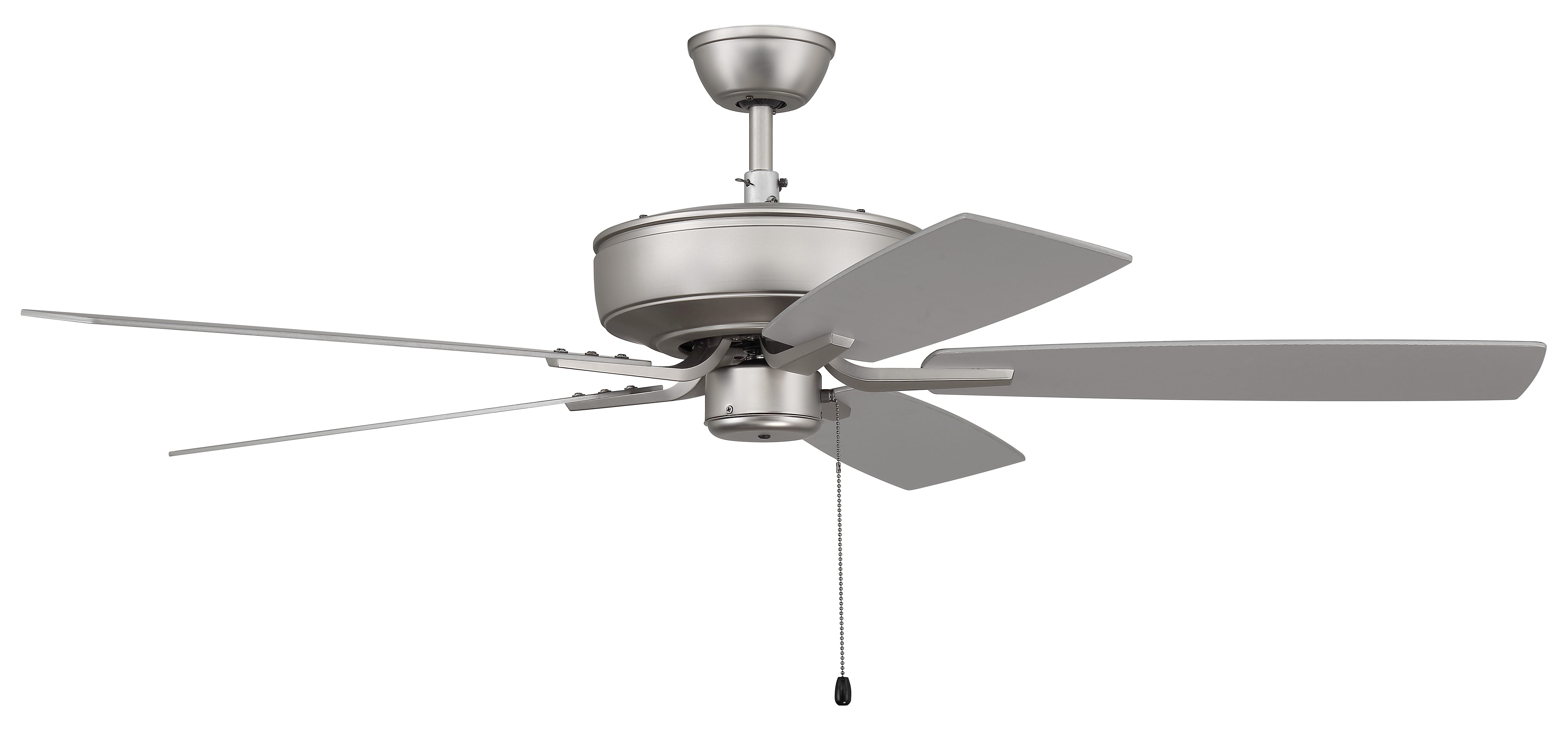 Brushed Nickel 52"Ceiling Fan from the Pro Plus 52 Fan Collection