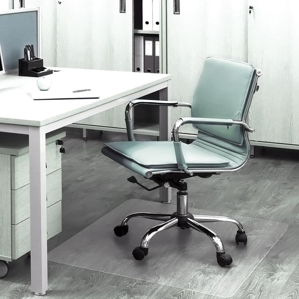 Cleartex Evolutionmat Rectangular Anti-Slip Indoor Chair Mat for Hard Floors and Very Low Pile Carpets - 36 in. x 48 in.