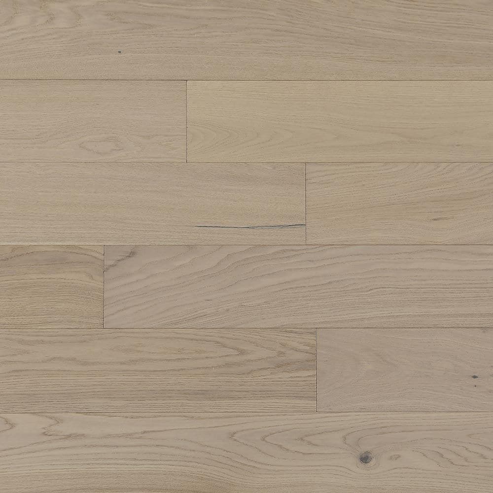 Fjord XL Euro Oak 1/2 in. T x 6.5 in. W Tongue and Groove Wire Brushed Engineered Hardwood Flooring (27.14 sq. ft./case)