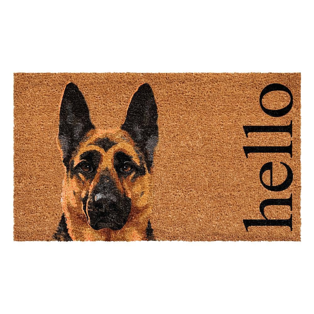 German Shepard Doormat 24" x 36"