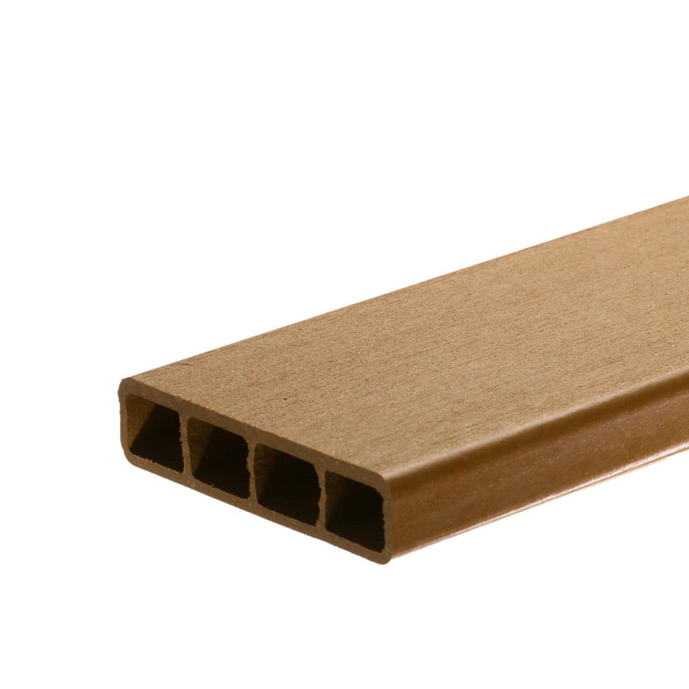 I.Dekk 1 in. x 6 in. x 12 ft. Cedar Solid Edge Composite Deck Board