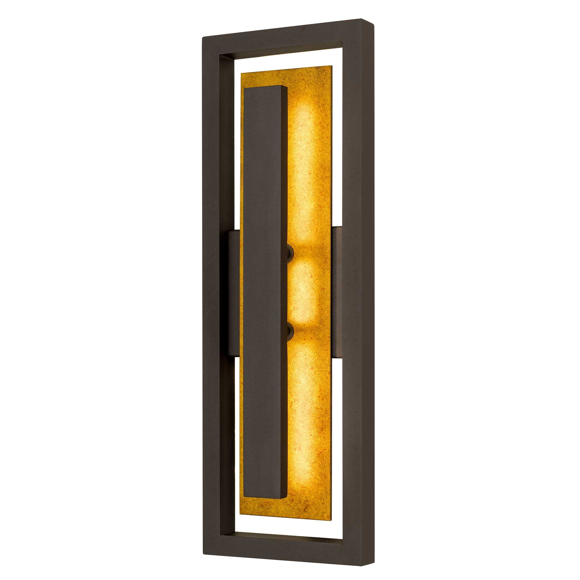 Multi Color-Temp Panels LED Wall Sconce in Dark Bronze