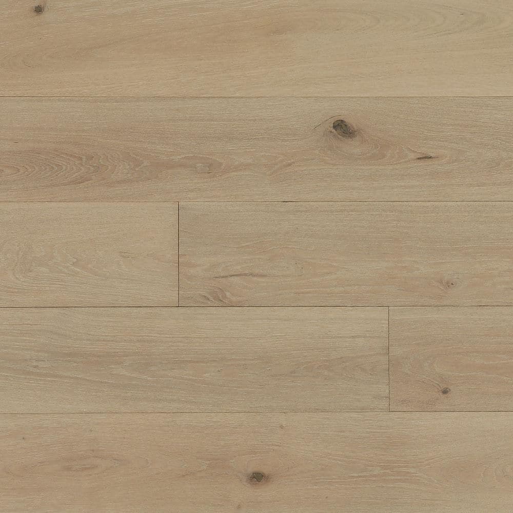 Powder XL Euro Oak 9/16 in. T x 7.5 in. W Tongue & Groove Wire Brushed Engineered Hardwood Flooring (23.44 sqft/case)