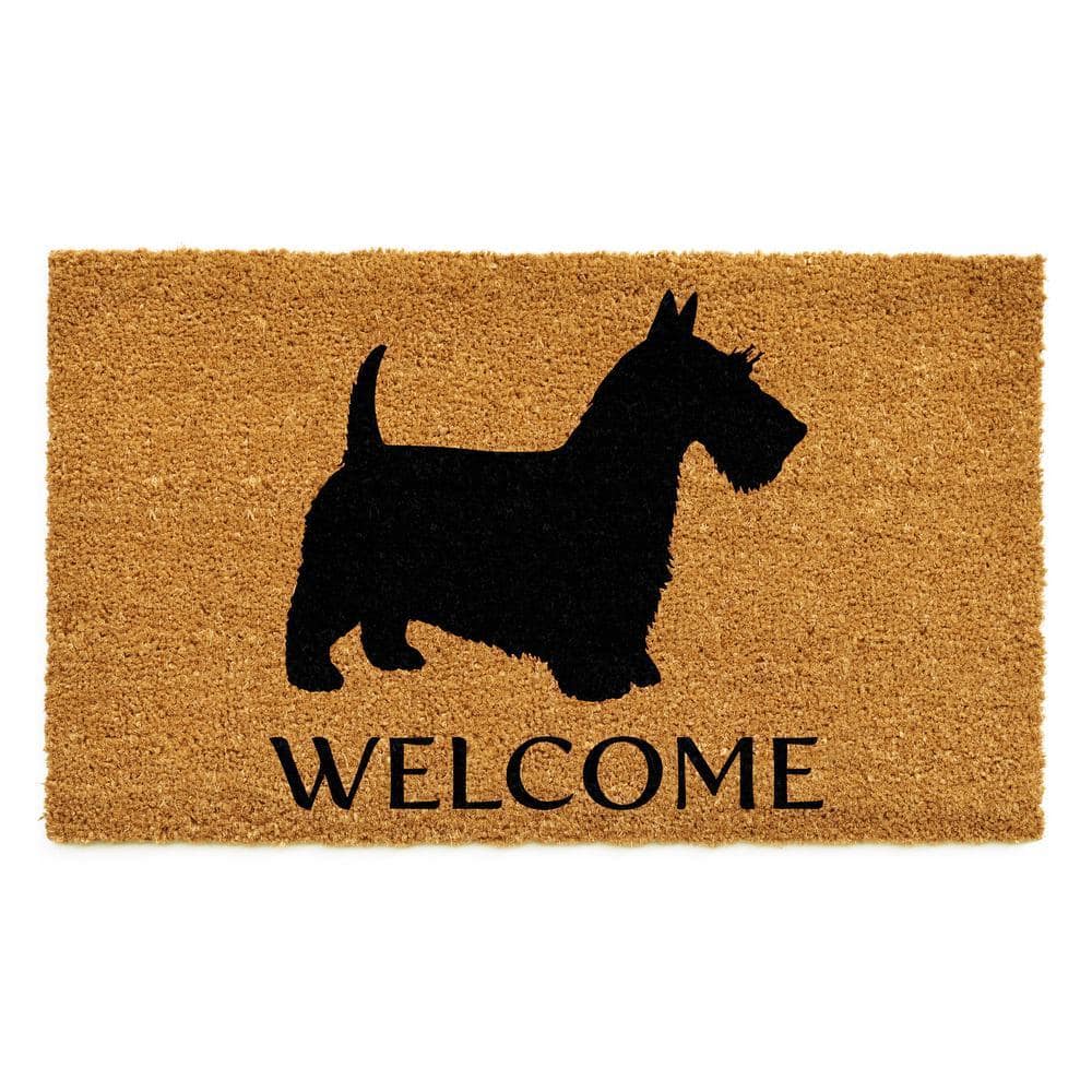 Scottish Terrier Doormat 24" x 36"