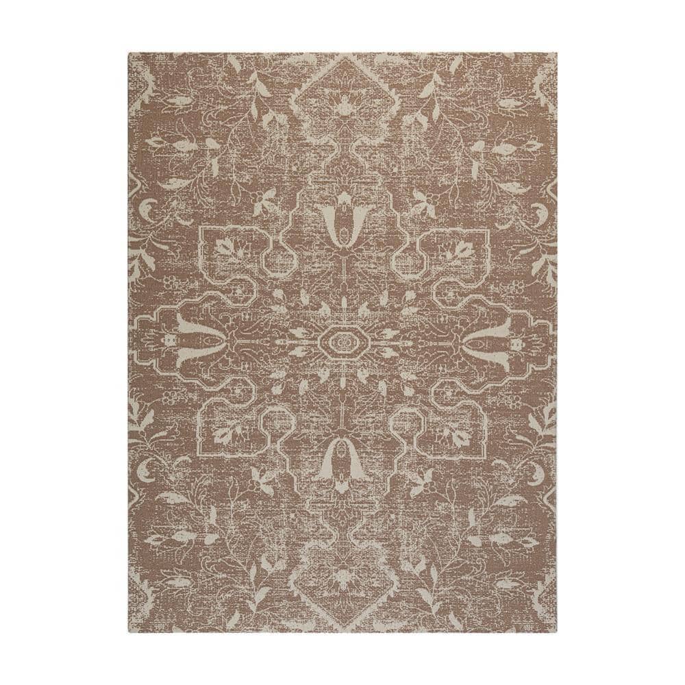 Tamanrasset Multi-Colored 54 in. x 40 in. Polyester Chair Mat