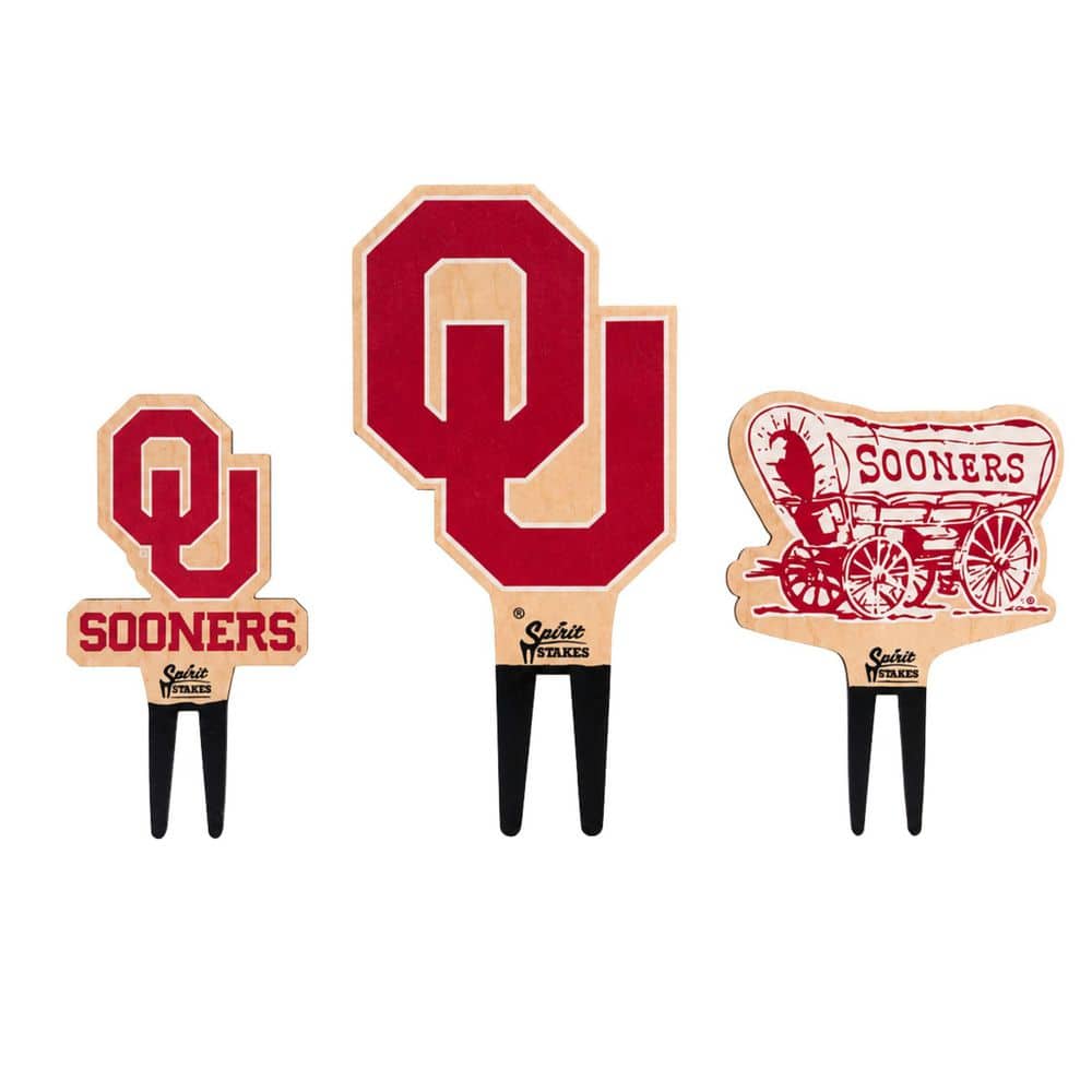 University of Oklahoma 3-Pack Planter Accessory