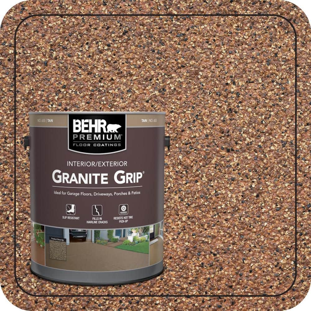 1 Gal. #GG-10 Copper Marble Decorative Flat Interior/Exterior Concrete Floor Coating
