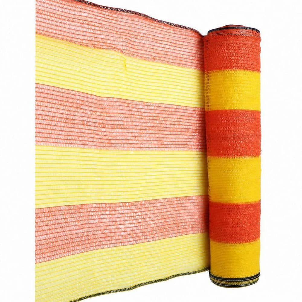 3.3 ft. x 164 ft. Safety Fence Net Construction Barrier, PE Safety Warning Roadblock Netting for Road Construction