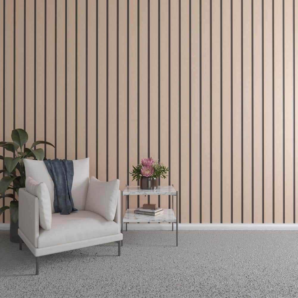47 in. H x 4 in. W Slatwall Panels in Alder 11-Pack