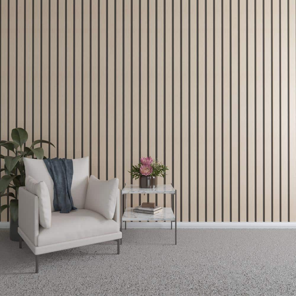 94 in. H x 3 in. W Slatwall Panels in Red Oak 15-Pack