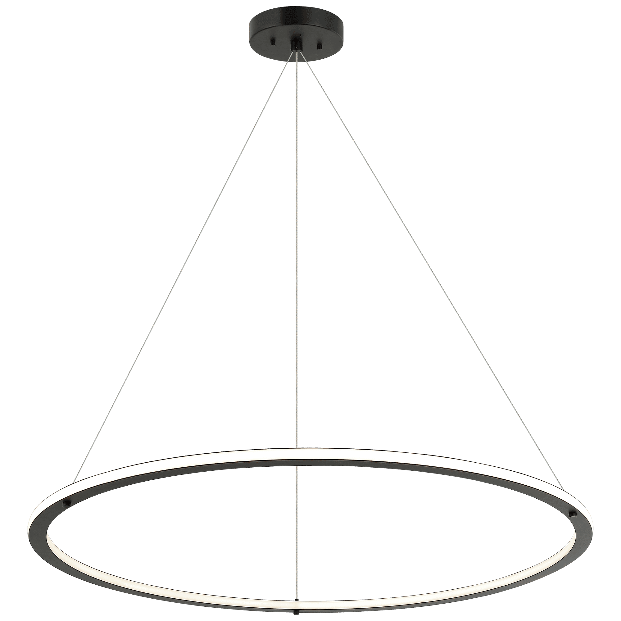 Black LED Pendant from the Victoria Collection