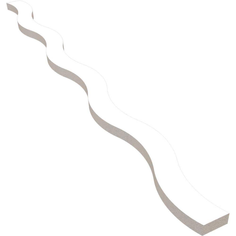 Brazos 47 in. H x 1 in. W Slatwall Panels in PVC 22-Pack