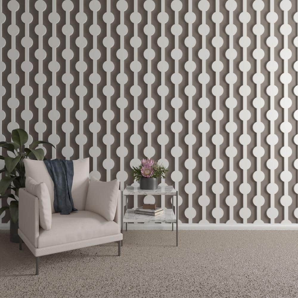 Bridgeport 47 in. H x 0.625 in. W Slatwall Panels in PVC 12-Pack