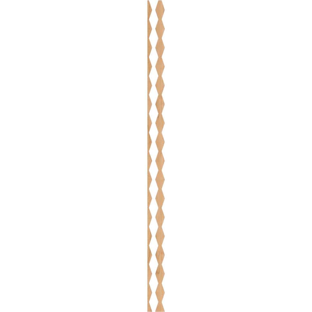 Cimarron 94 in. H x 0.25 in. W Slatwall Panels in Maple 24-Pack