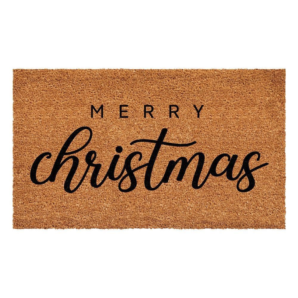 Classic Christmas Doormat 36" x 72"