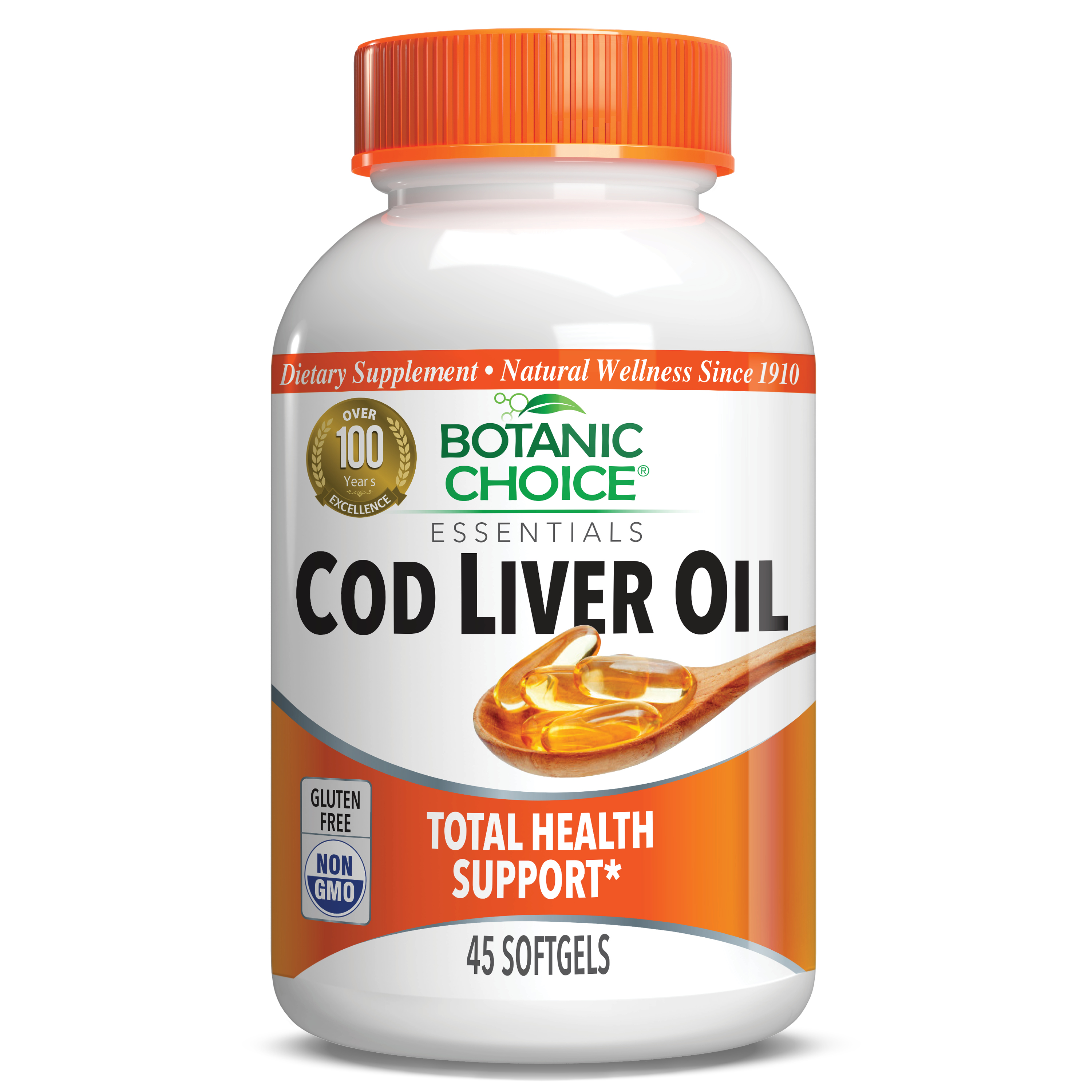 Cod Liver Oil - 45 Softgels