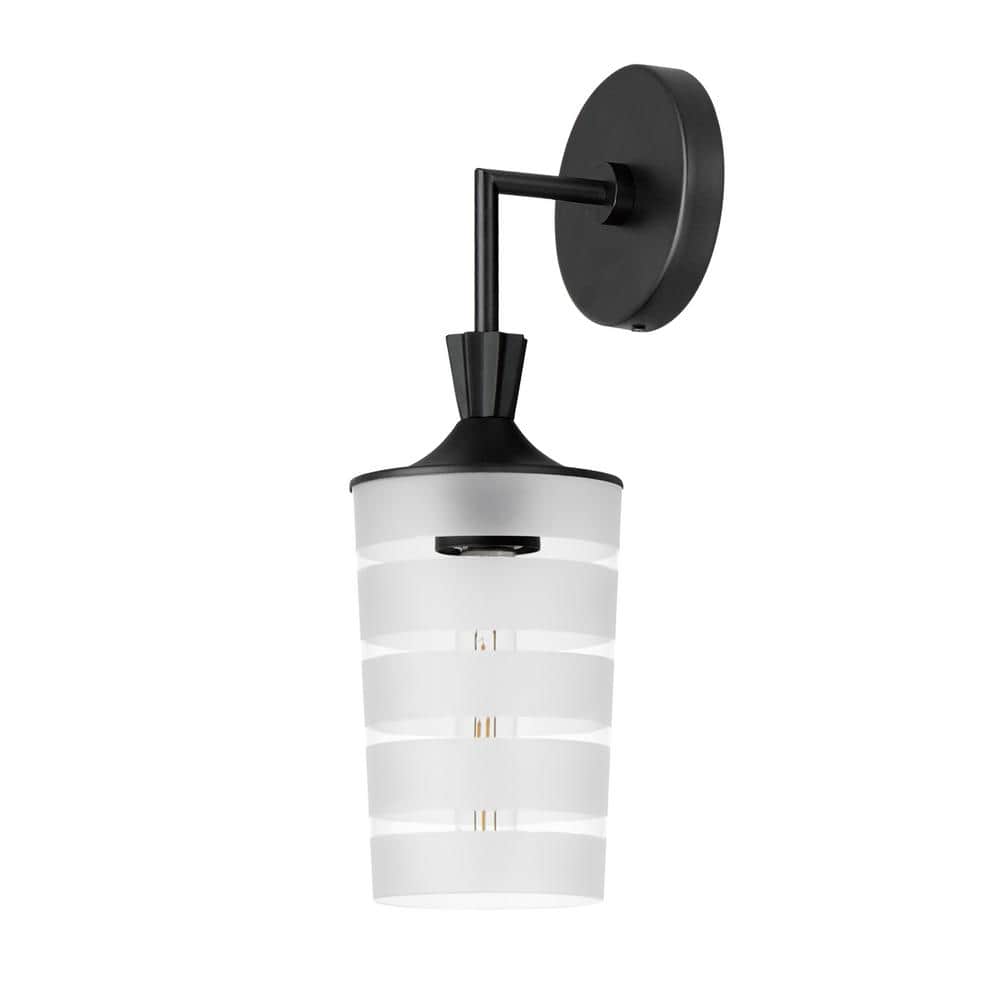 Copacabana Black Outdoor Hardwired Wall Sconce