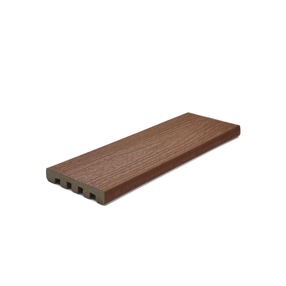 Enhance Basics 1 in. x 6 in. x 16 ft. Saddle Square Edge Composite Deck Board
