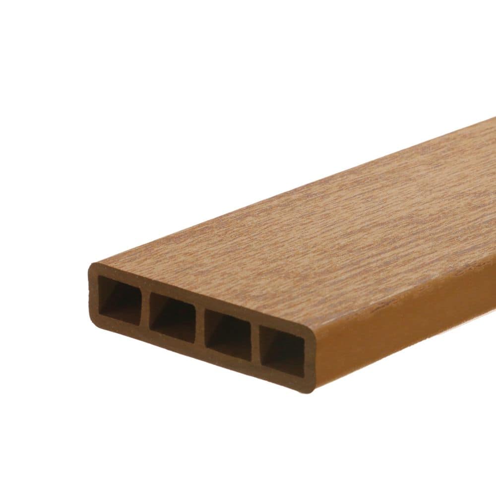 I.Dekk HD 1 in. x 5.5 in. x 20 ft. Copper Canyon Solid Edge Composite Deck Board