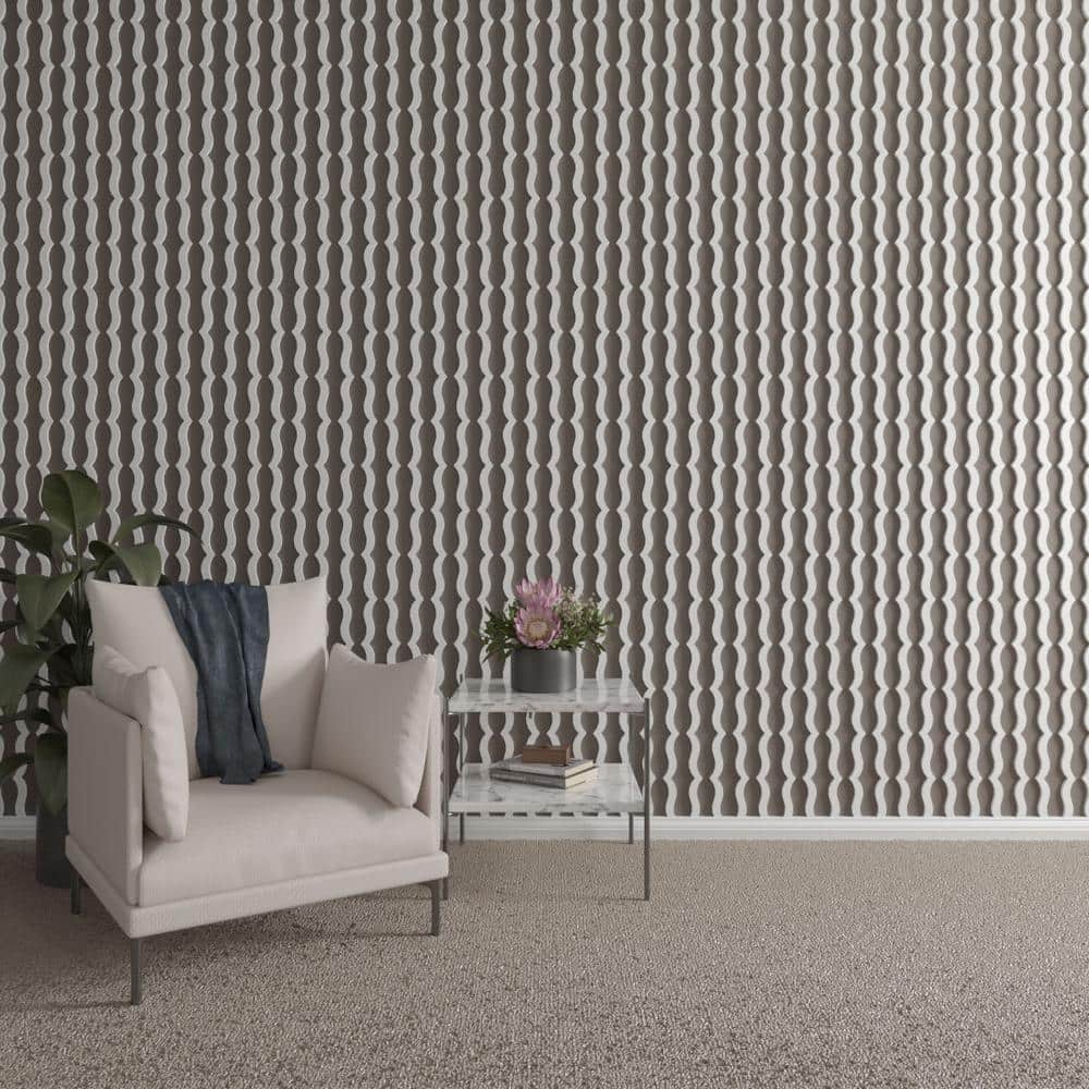 May 94 in. H x 0.5 in. W Slatwall Panels in PVC 43-Pack