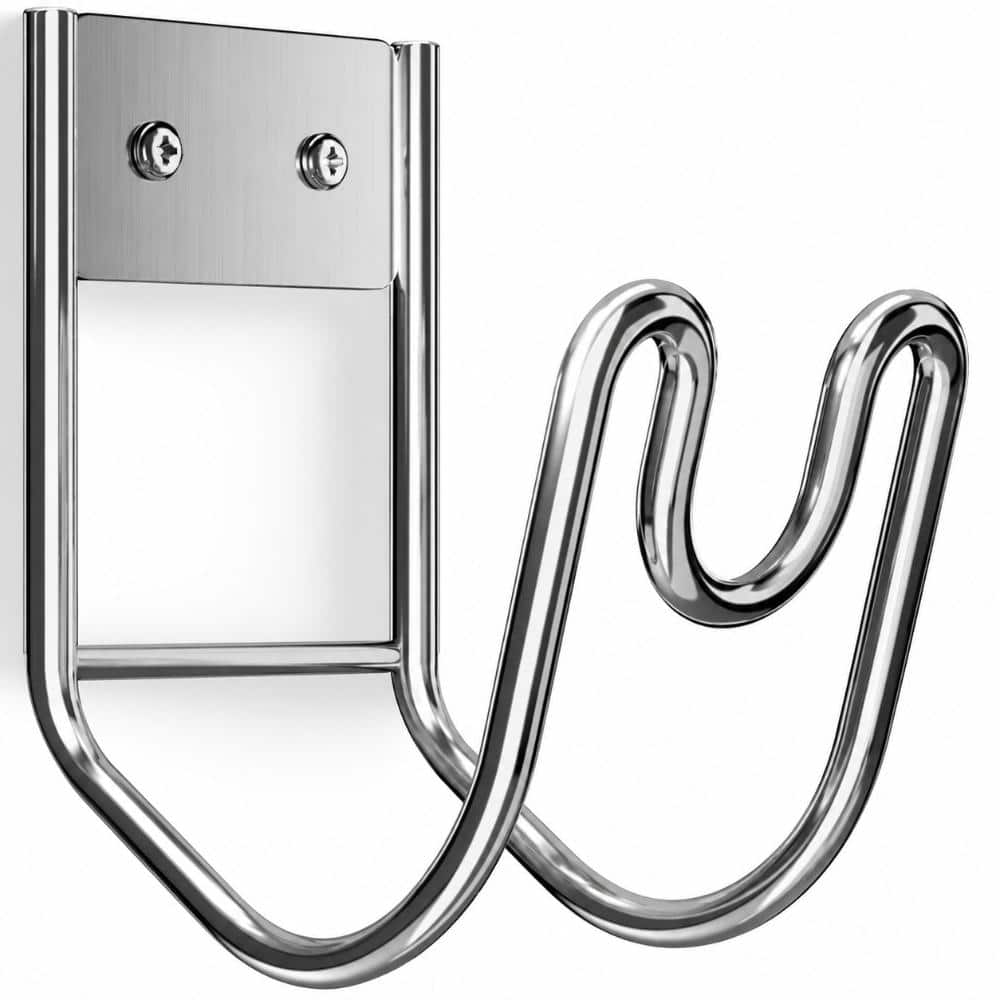 SS304 Stainless Steel Wall Mount Garden Hose Hanger Anti-Rust Heavy Duty for Water Hose and Cords, 2-Pack