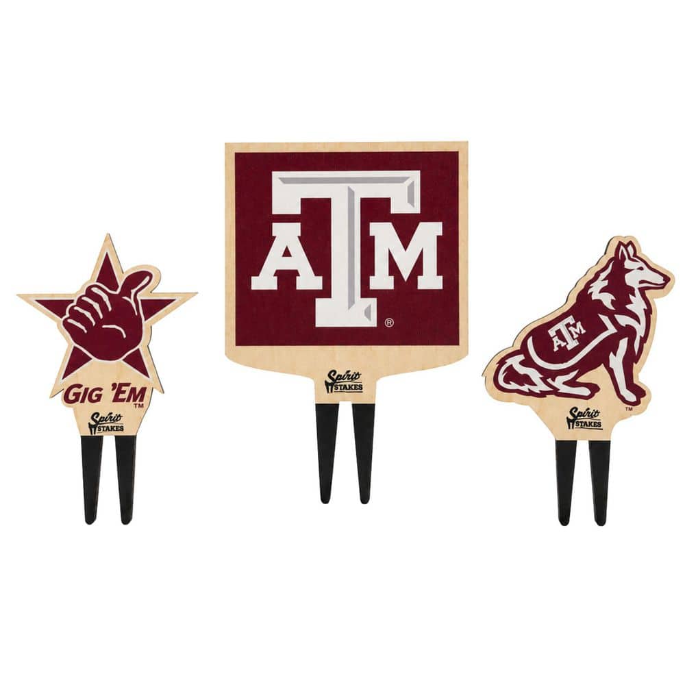 Texas AandM University 3-Pack Planter Accessory