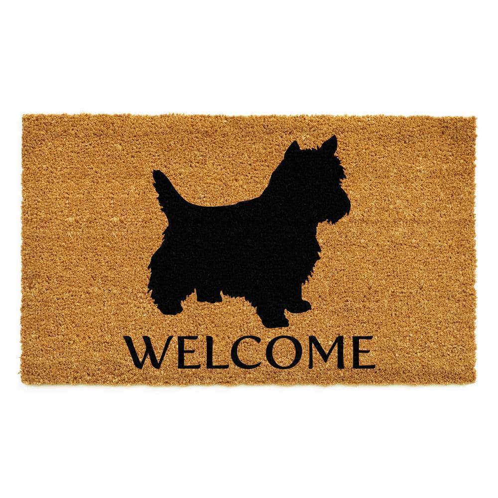West Highland White Terrier Doormat 17" x 29"
